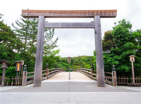 伊勢神宮・内宮 宇治橋鳥居（イメージ）